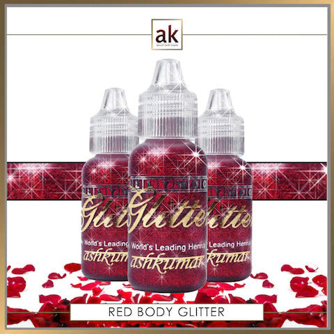 Bollywood Glitter Gel - Red