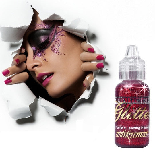 Full Colour Range AK Glitter Gels